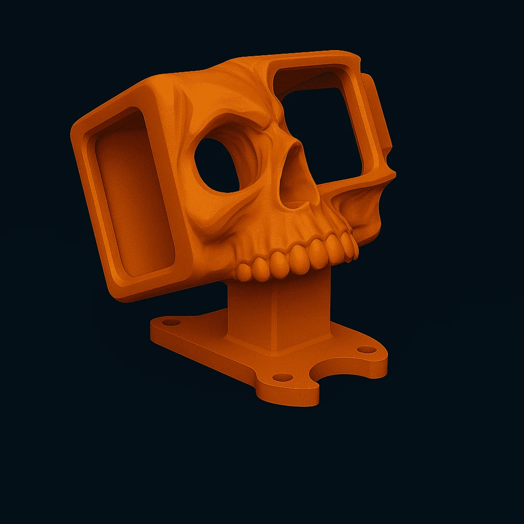 Geprc Mark4 GoPro 5/6/7 Skull Mount 2